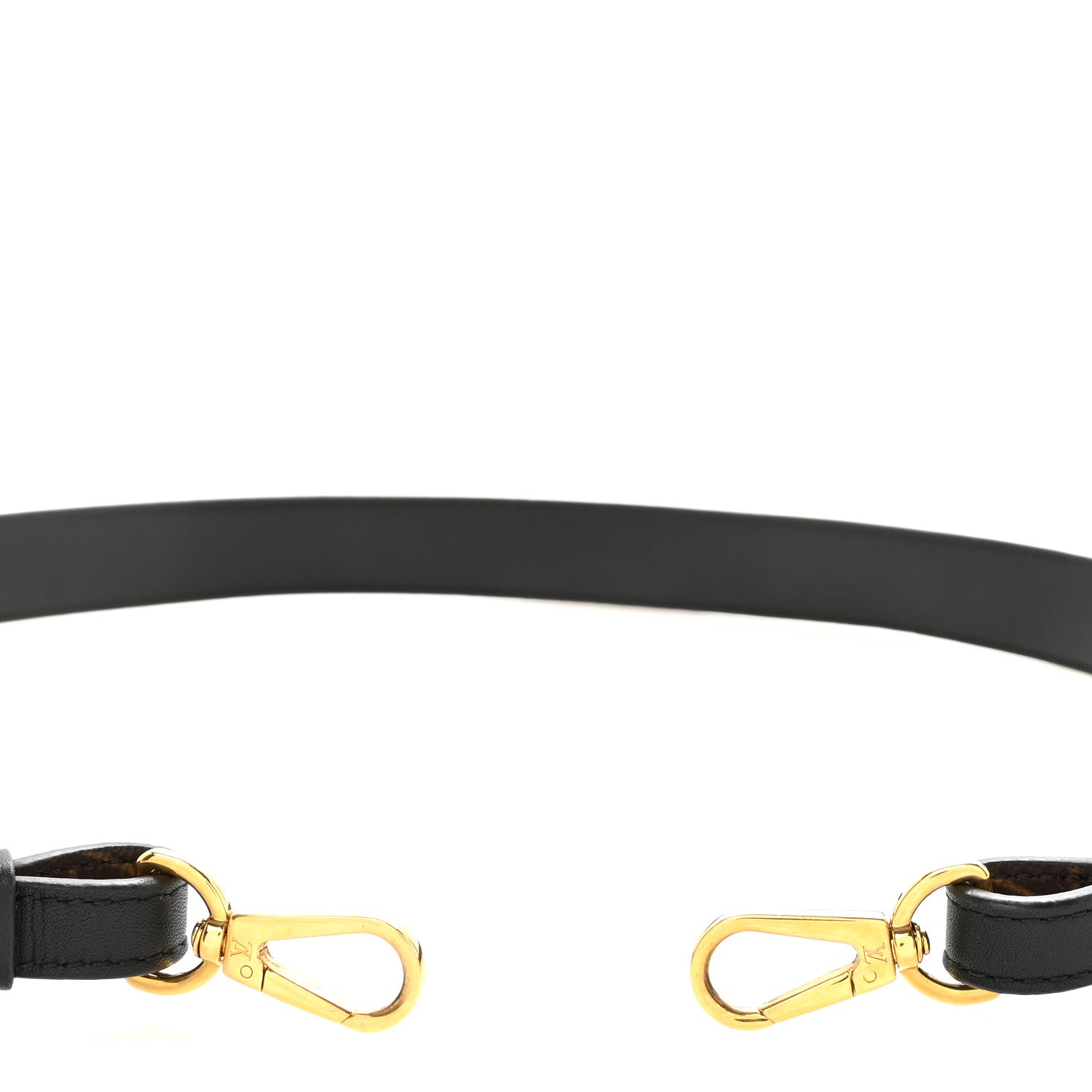 Louis Vuitton Monogram Bandouliere Shoulder Strap XL Black 3 of 4