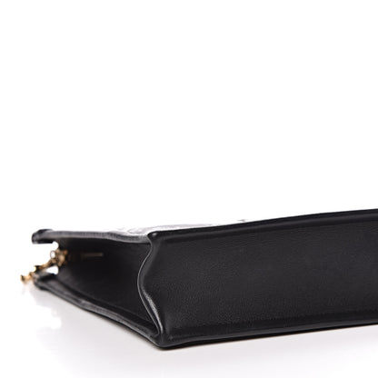 Chanel Tweed PVC Lambskin Large Pouch Black 8 of 10