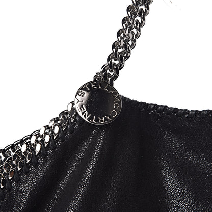 Stella McCartney Shaggy Deer Falabella Fold Over Tote Black 10 of 10