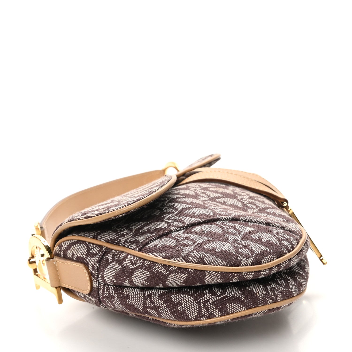 Christian Dior Monogram Saddle Bag Brown 4 of 11