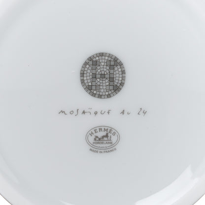 Hermes Porcelain Mosaique au 24 Mug Platinum 5 of 7