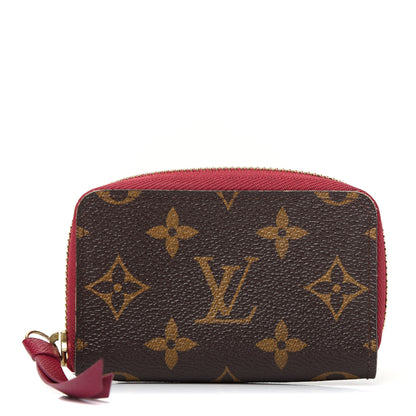Louis Vuitton Monogram Zippy Multicartes Fuchsia 1 of 7