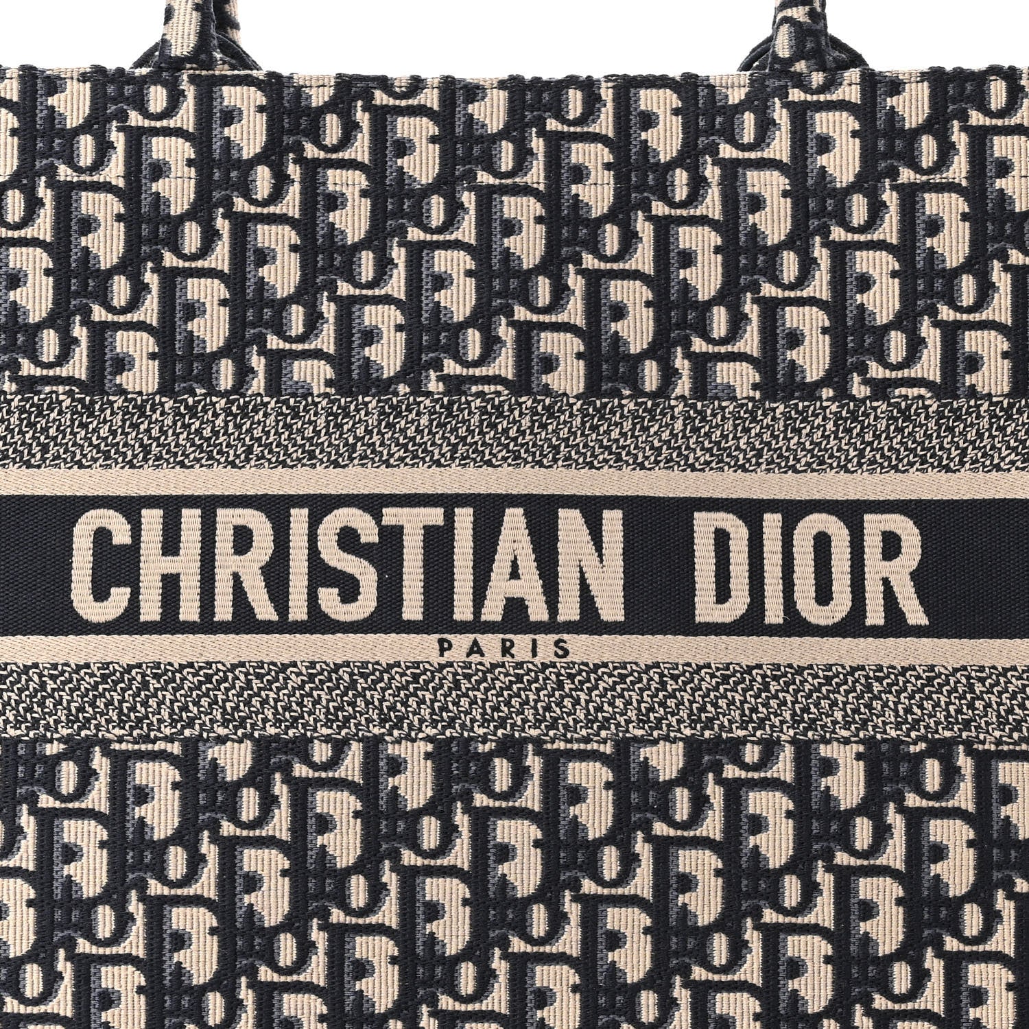 Christian Dior Oblique Medium Book Tote Blue Multicolor 8 of 10