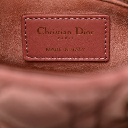 Christian Dior Velvet Mini Lady Dior Pink 6 of 10