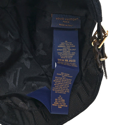 Louis Vuitton Monogram Jacquard Embroidered Day Cap L Black 7 of 8