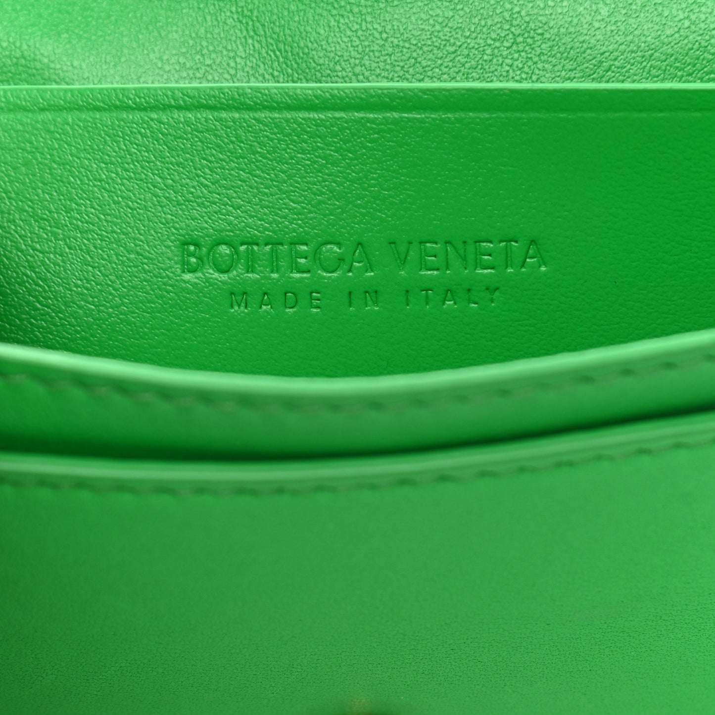 Nappa Intrecciato Card Holder Parakeet