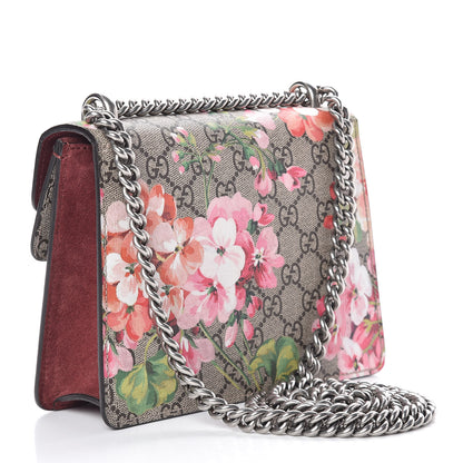 Gucci GG Supreme Monogram Blooms Mini Dionysus Shoulder Bag Beige Multicolor Dry Rose 3 of 13