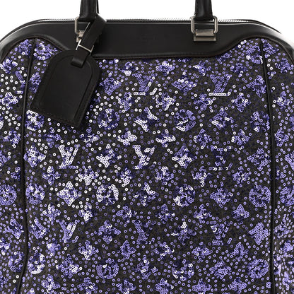 Louis Vuitton Sequin Monogram Sunshine Express North South Purple 8 of 13
