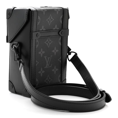 Louis Vuitton Monogram Eclipse Vertical Trunk Wearable Wallet Black 3 of 10