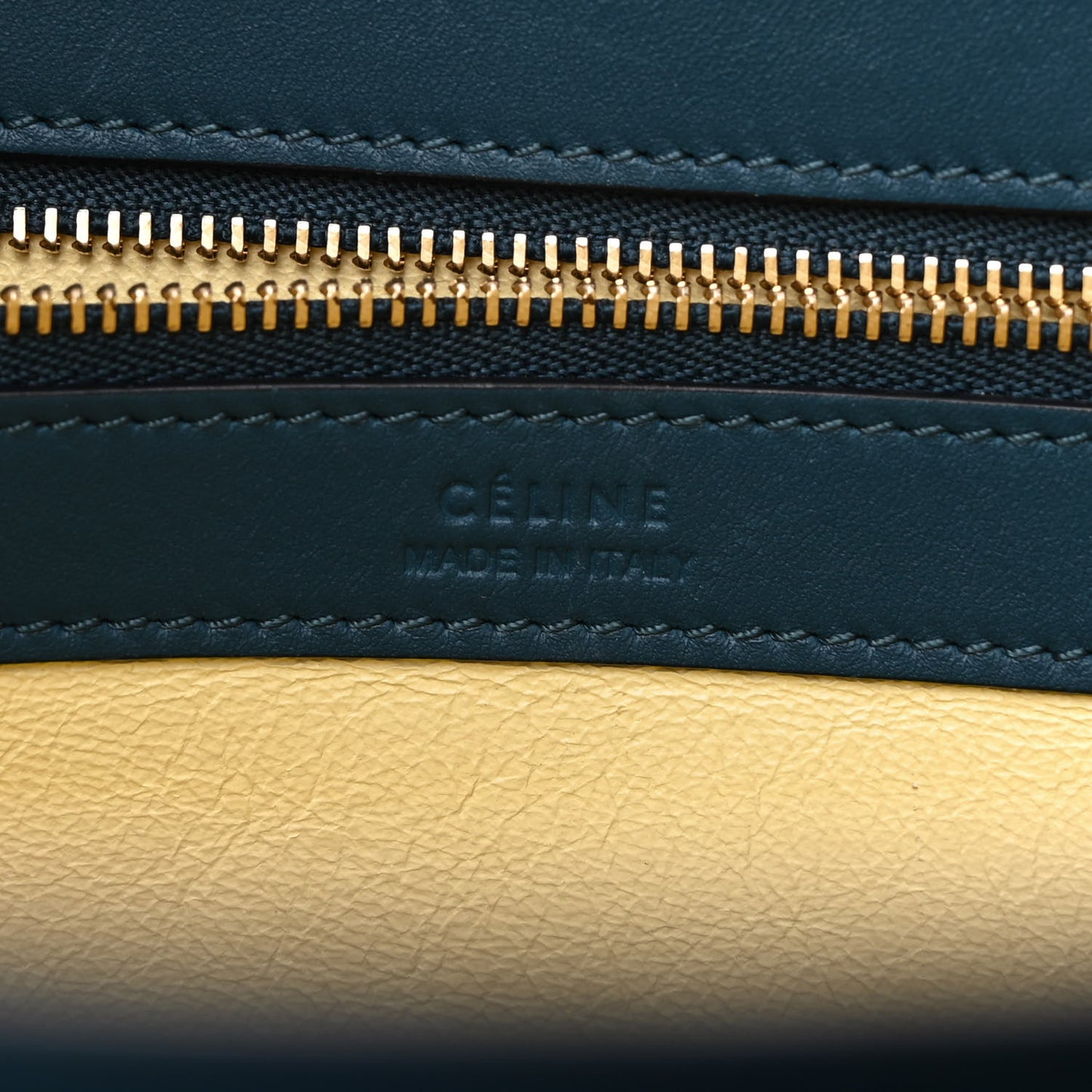 Smooth Calfskin Small Tassel Cabas Phantom Deep Blue