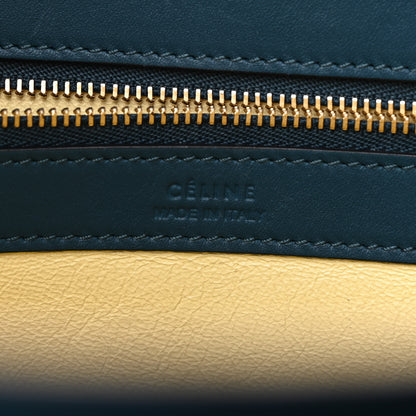 Celine Smooth Calfskin Small Tassel Cabas Phantom Deep Blue 6 of 9