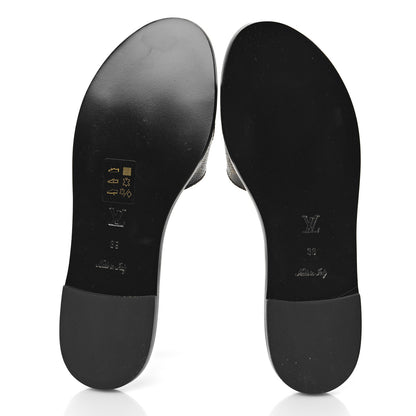 Louis Vuitton Patent Monogram Lock It Flat Mule 39.5 6 of 9
