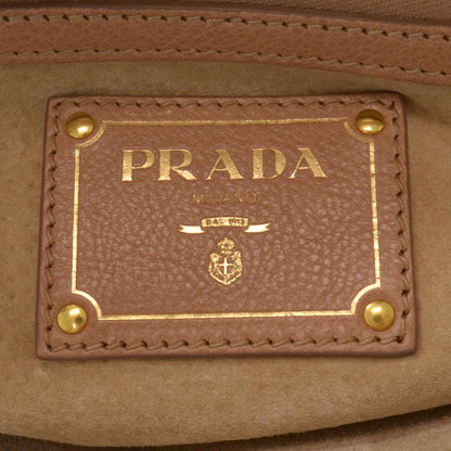 Prada Glace Calf Frame Satchel Cammeo 7 of 7