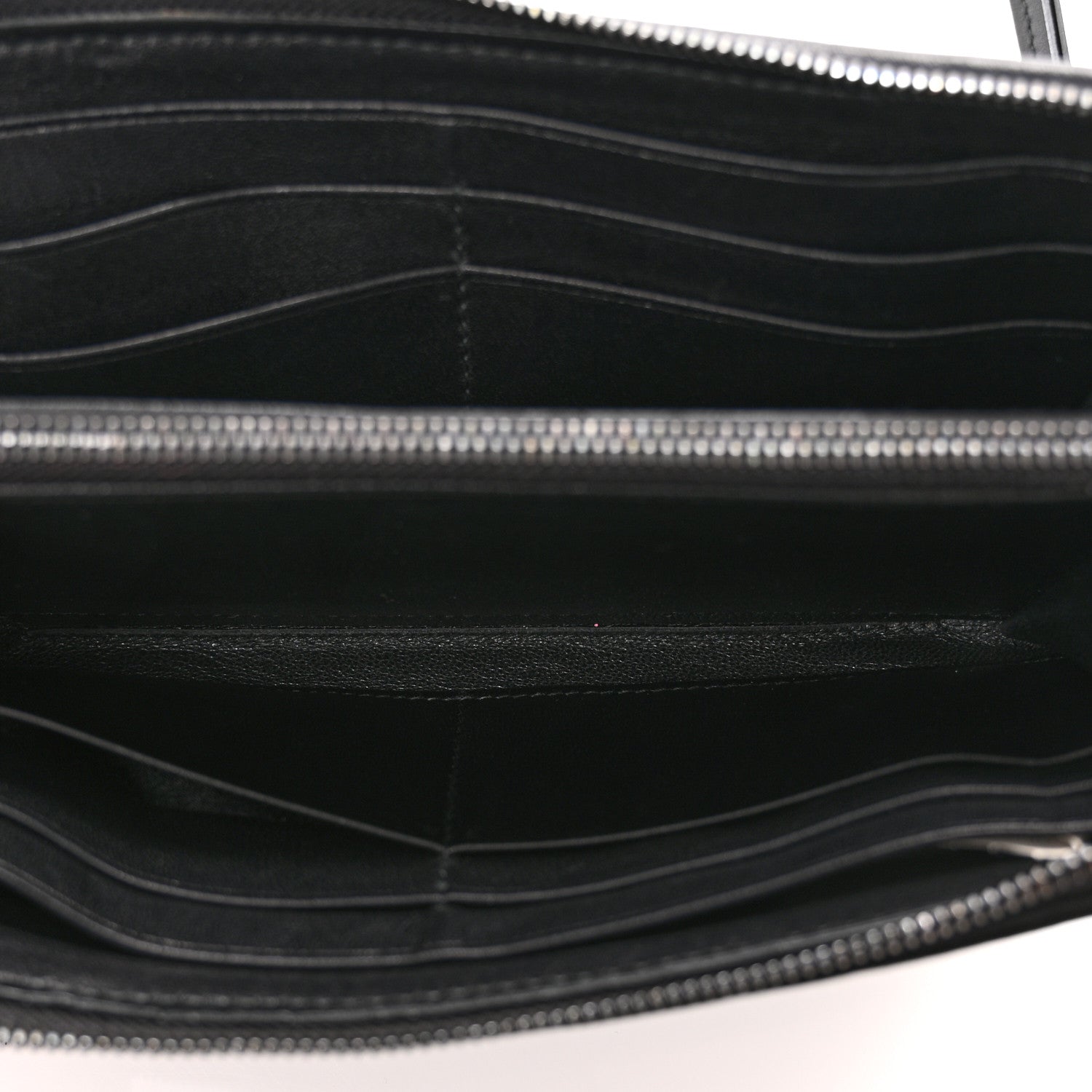 Bottega Veneta Nappa Intrecciato Wristlet Zip Wallet Brown 5 of 9