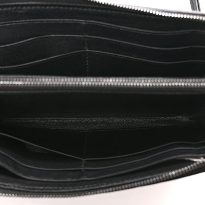 Bottega Veneta Nappa Intrecciato Wristlet Zip Wallet Brown 5 of 9