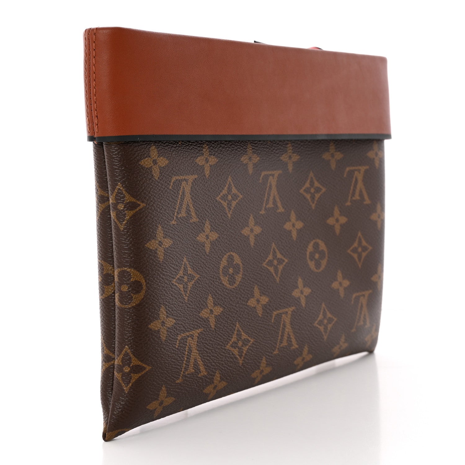 Louis Vuitton Monogram Tuileries Pochette Caramel 3 of 8