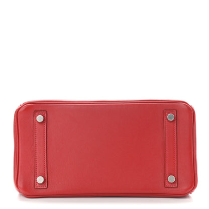 Hermes Swift Birkin 25 Vermillion 7 of 36