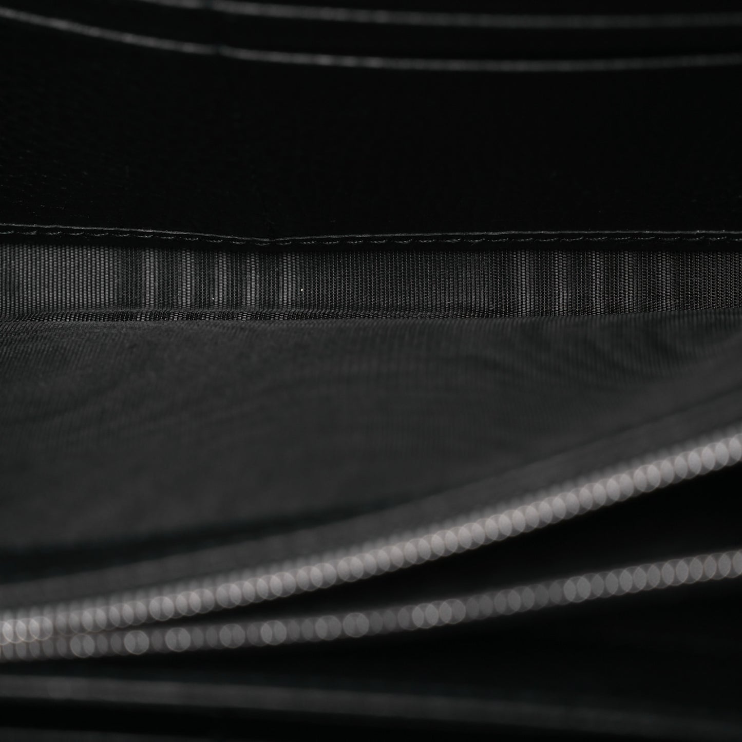 Calfskin Mini Dionysus Chain Wallet Black