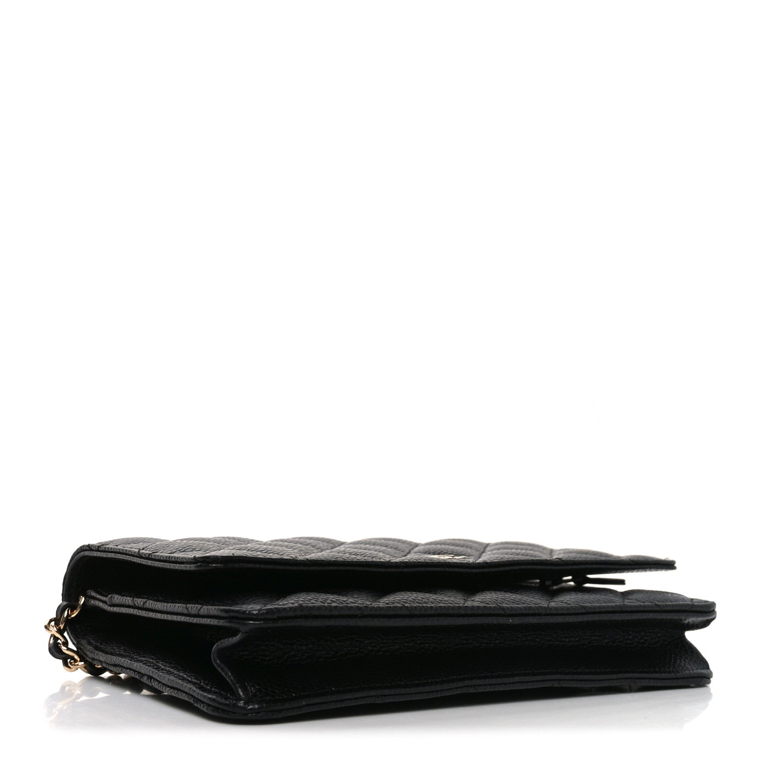 Chanel Caviar Quilted Wallet on Chain WOC Black 4 of 12