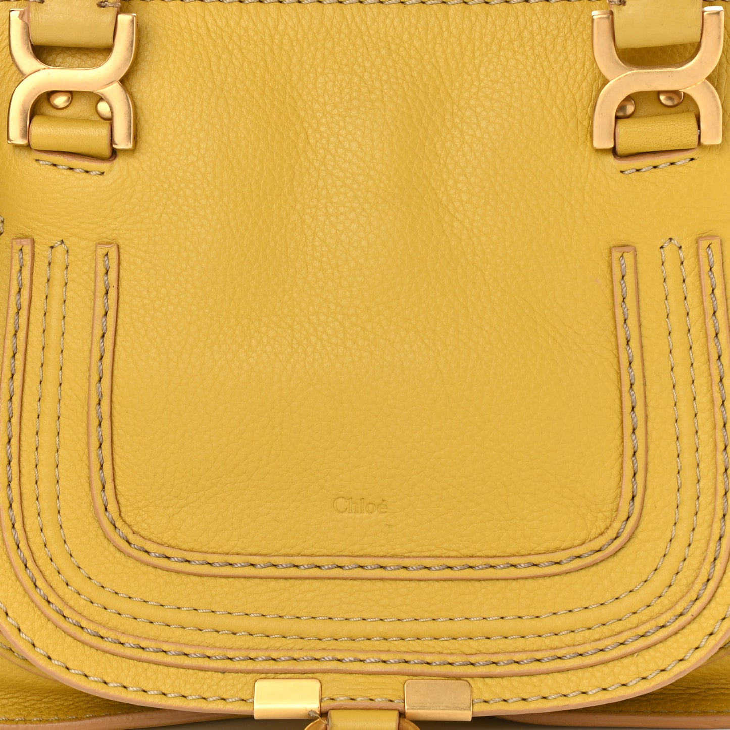Calfskin Mini Marcie Satchel Citrus Grove