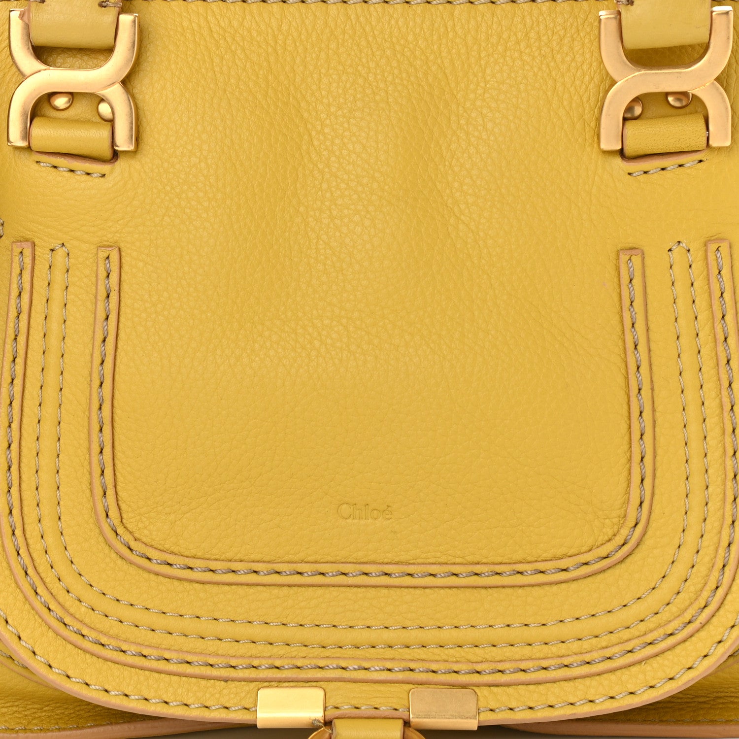 Chloe Calfskin Mini Marcie Satchel Citrus Grove 7 of 12