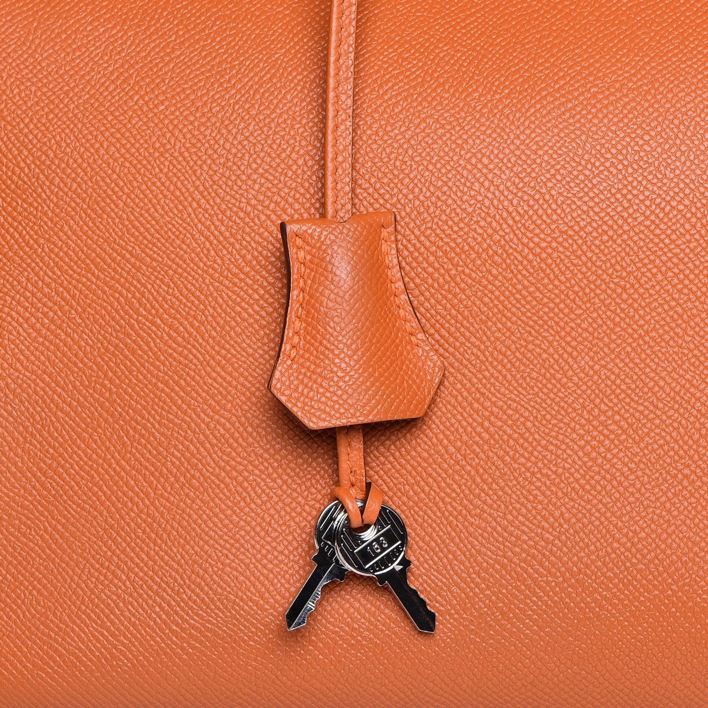 Epsom Birkin 35 Orange