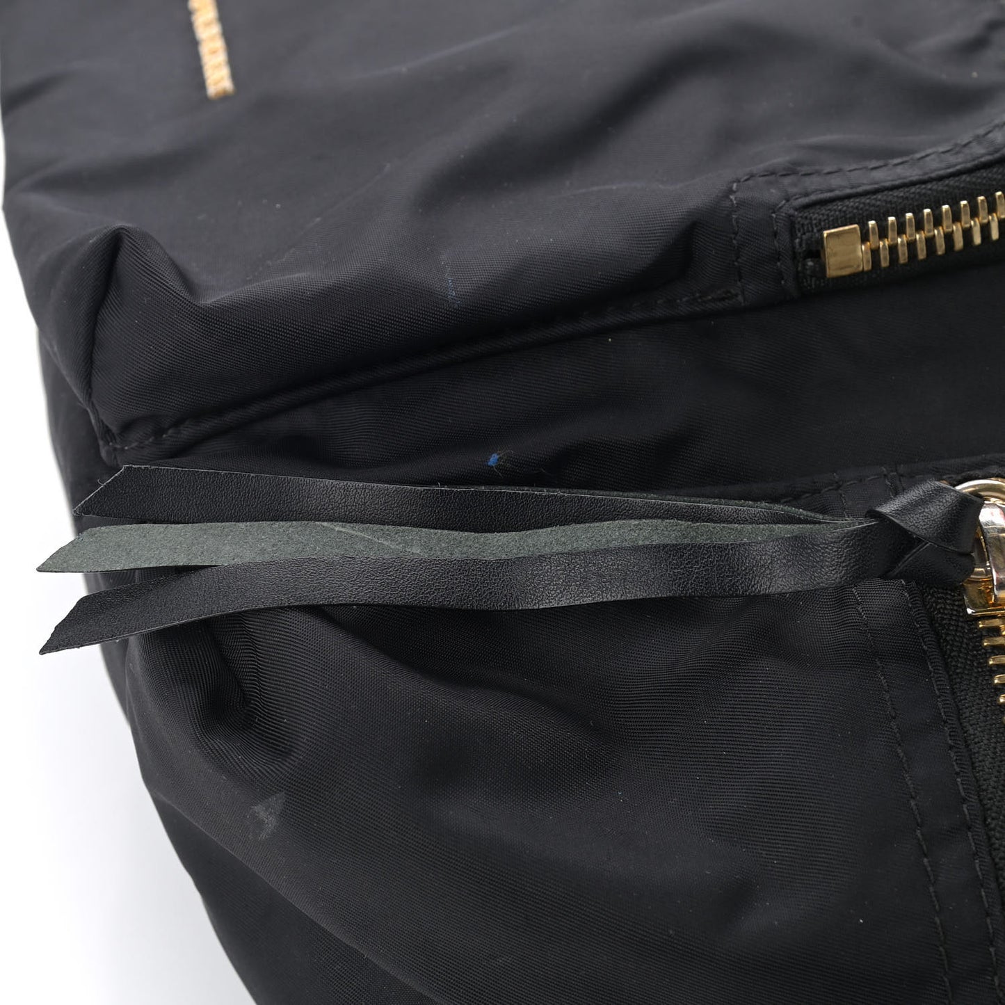 Nylon Large Rucksack Backpack Black