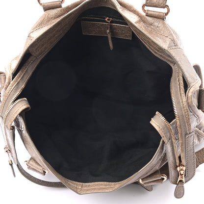 Balenciaga Agneau Giant 12 Rose Gold Hardware City Gris Poivre 5 of 11