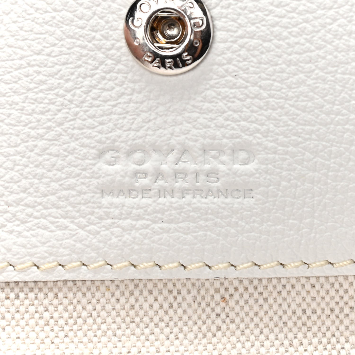 Goyard Goyardine Saint Louis PM White 6 of 9