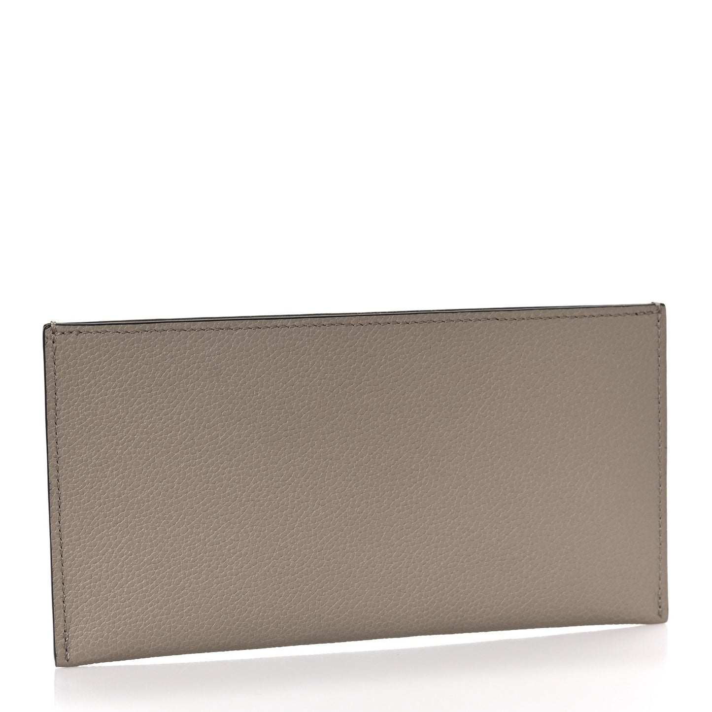 Calfskin Felicie Chain Wallet Card Holder Insert Tourterelle