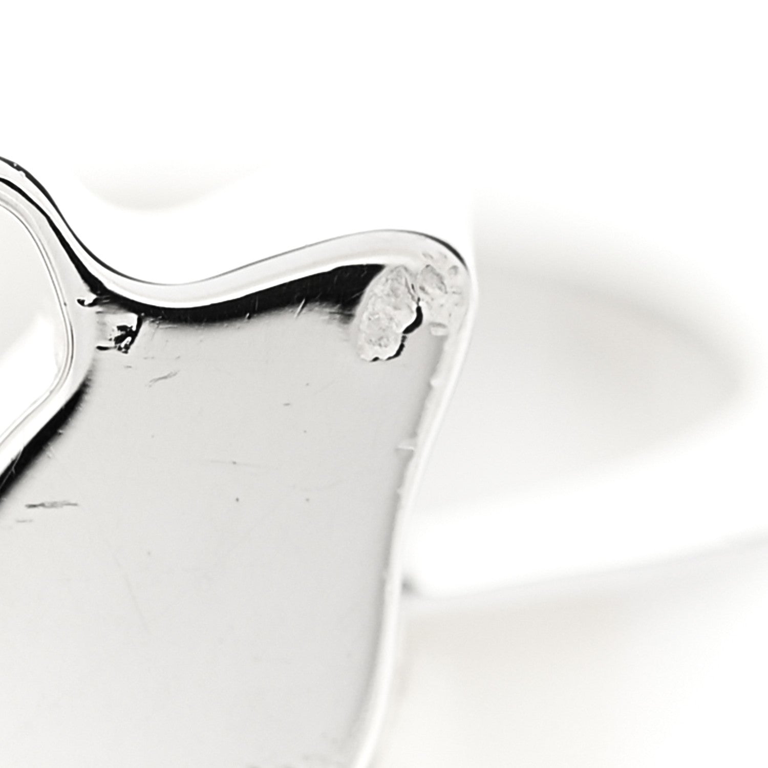 Gucci Sterling Silver Butterfly Band Ring 6 of 7
