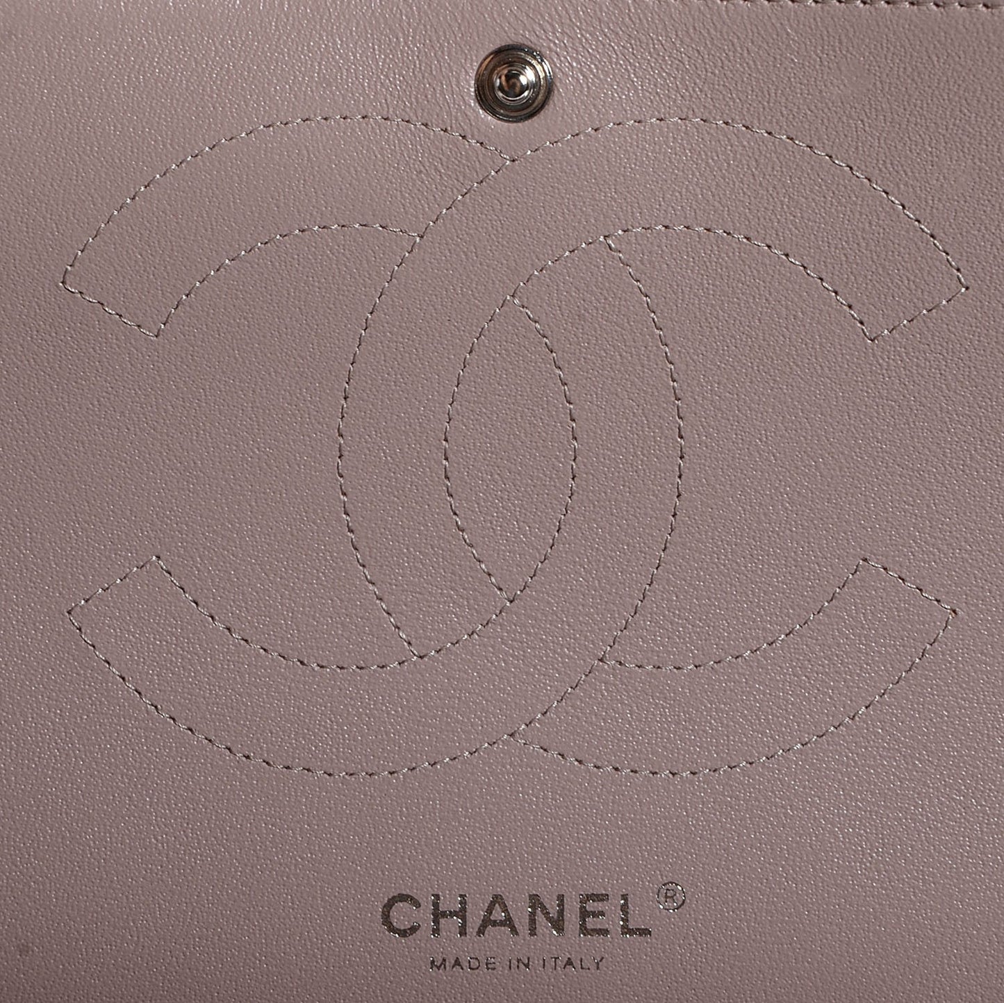 Caviar Jumbo Double Flap Beige Taupe