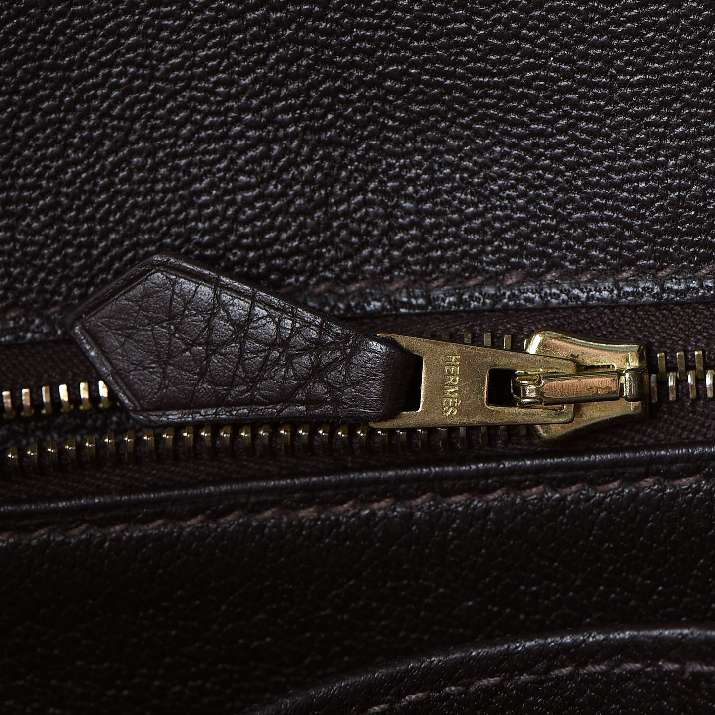 Taurillon Clemence Birkin 30 Chocolate
