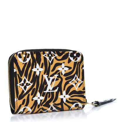 Louis Vuitton Monogram Giant Jungle Zippy Coin Purse Black 3 of 7