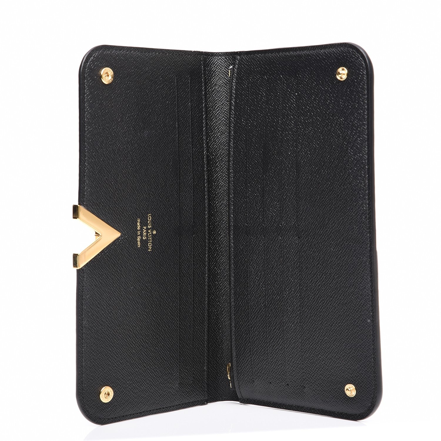 Louis Vuitton Monogram Monogram Kimono Wallet Black 5 of 8