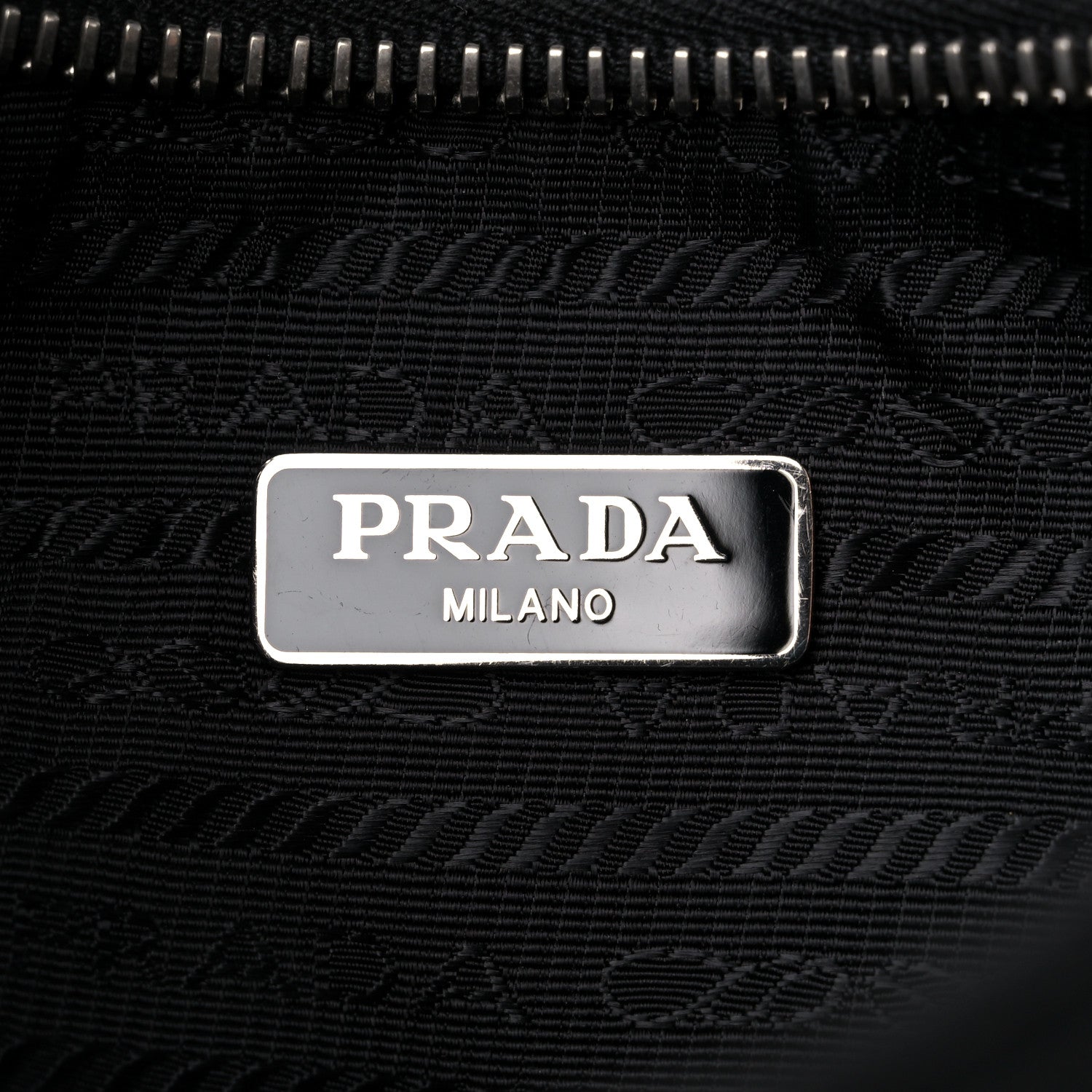 Prada Nylon Re-Edition 2005 Shoulder Bag Black 6 of 9