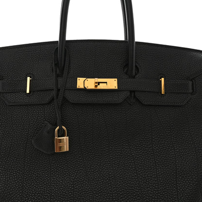 Hermes Togo Birkin 35 Black 9 of 13