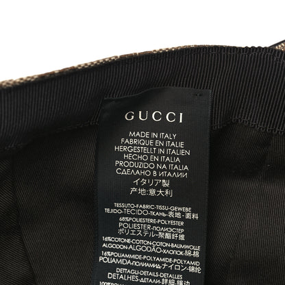 Gucci Monogram Web Baseball Hat 58 Beige Cocoa 8 of 8