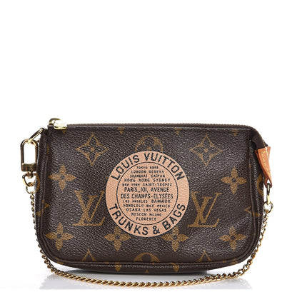 Louis Vuitton Monogram Complice Trunks and Bags Mini Pochette Accessories Beige 1 of 7