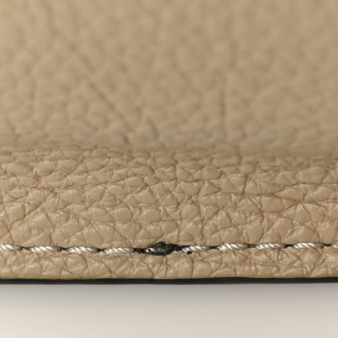 Calfskin Small Marcie Satchel Root Beige