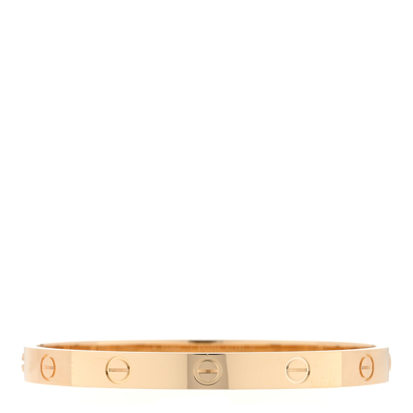 18K Yellow Gold LOVE Bracelet 17