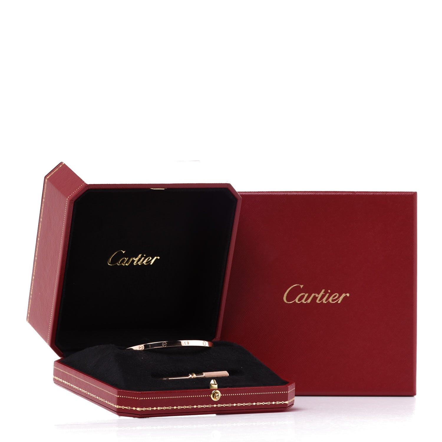 Cartier 18K Pink Gold Small LOVE Bracelet 17 6 of 6