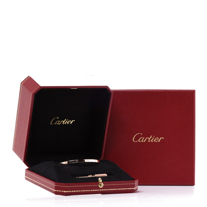 Cartier 18K Pink Gold Small LOVE Bracelet 17 6 of 6