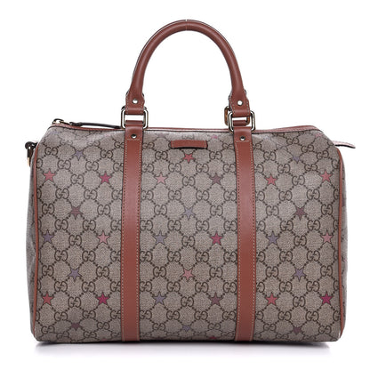 Gucci GG Supreme Stars Medium Joy Boston Pink 1 of 13