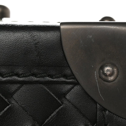 Bottega Veneta Nappa Intrecciato Attache Briefcase Black 9 of 14