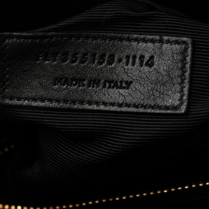 Saint Laurent Calfskin Bi-Color Small Sac De Jour Royal Blue Black 8 of 12