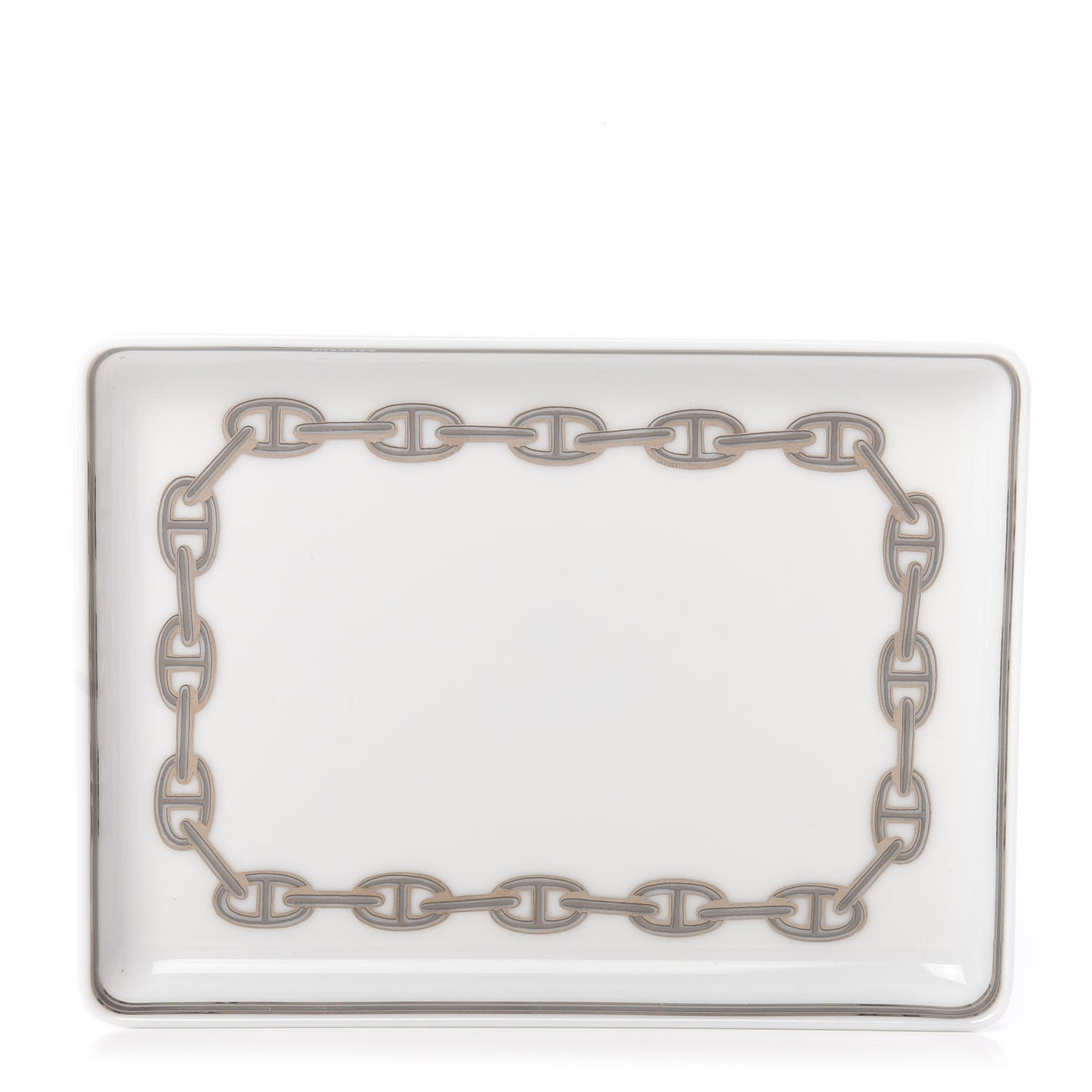 Porcelain Chaine d' Ancre Sushi Plate