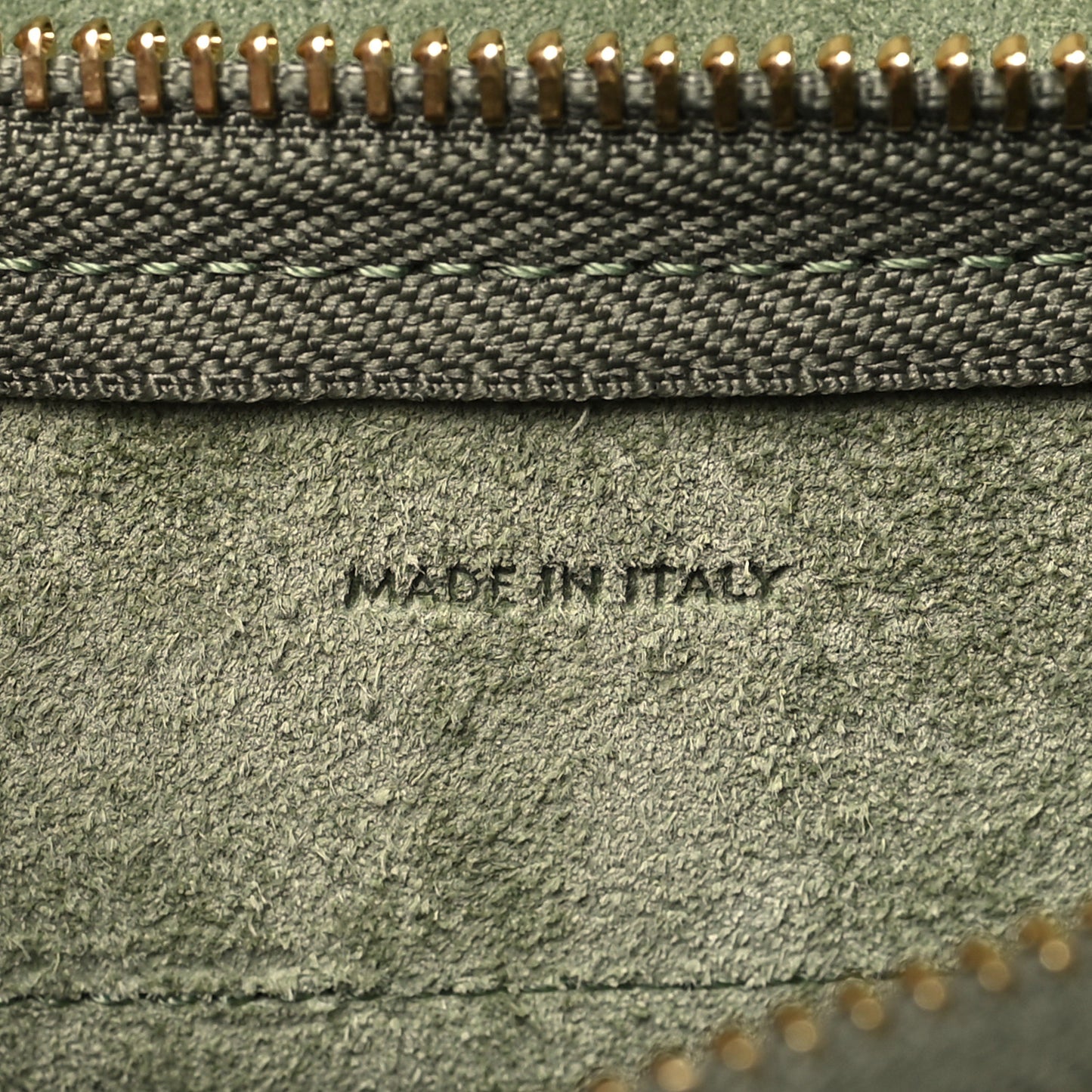 Grained Calfskin Nano Belt Bag Light Khaki