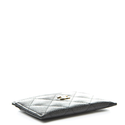 Chanel Caviar Quilted Card Holder Black 4 of 9