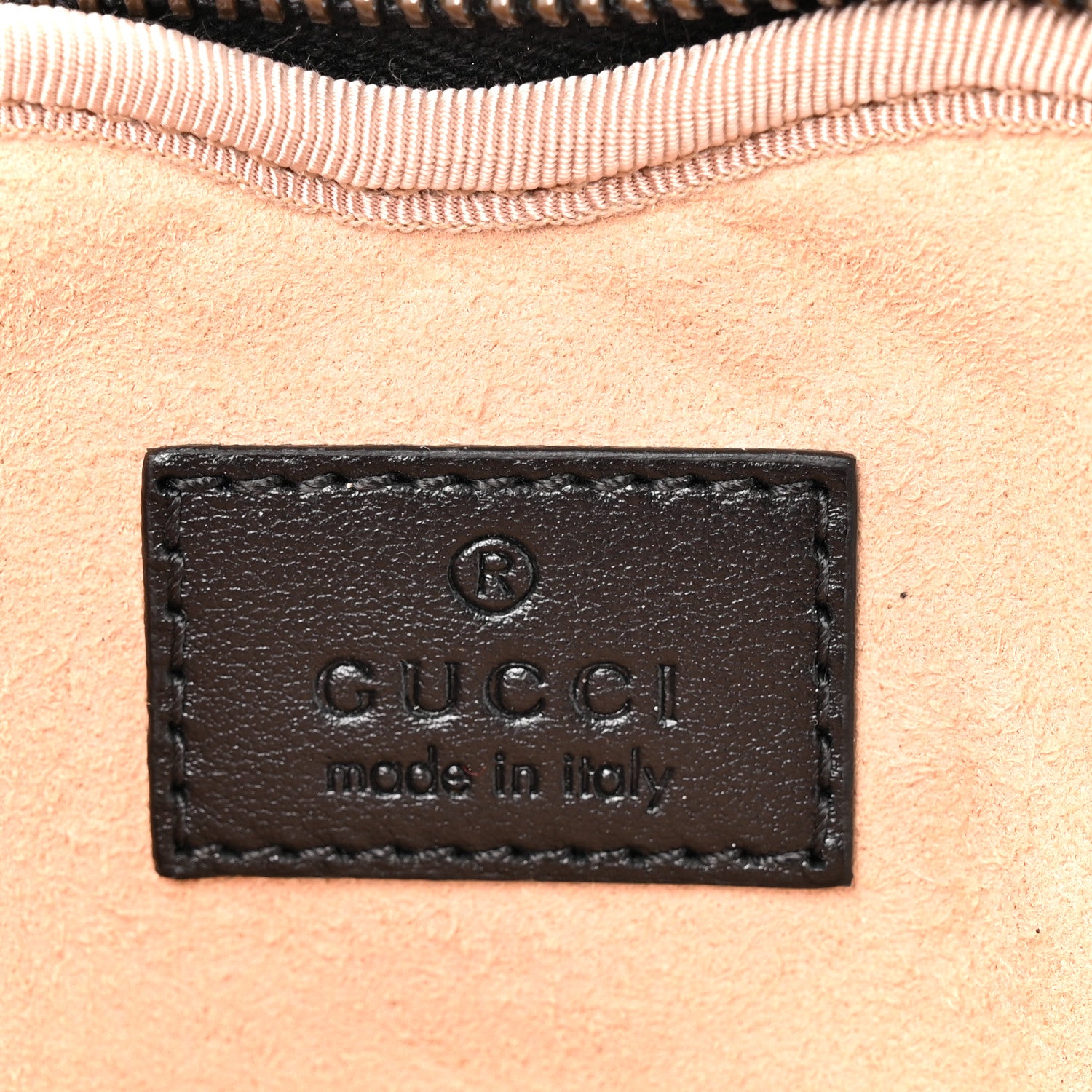 Gucci Calfskin Matelasse Chevron GG Marmont Heart Coin Purse Black 7 of 8